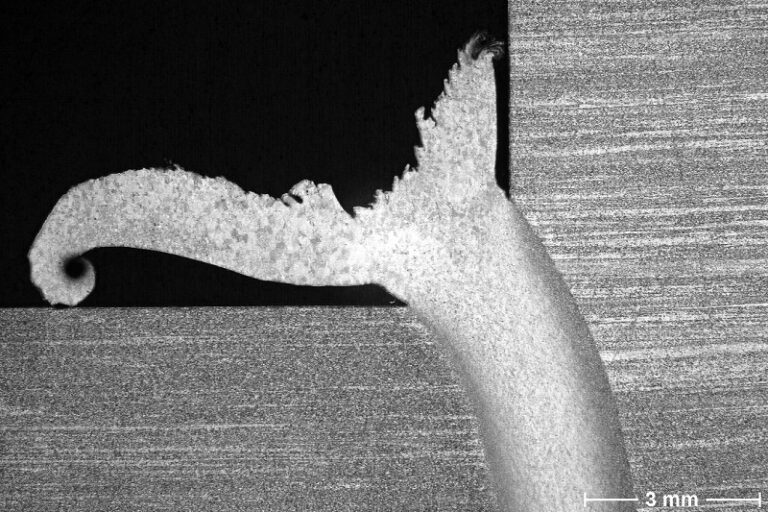 Schweißnaht Schliffbild Metallographische Untersuchung