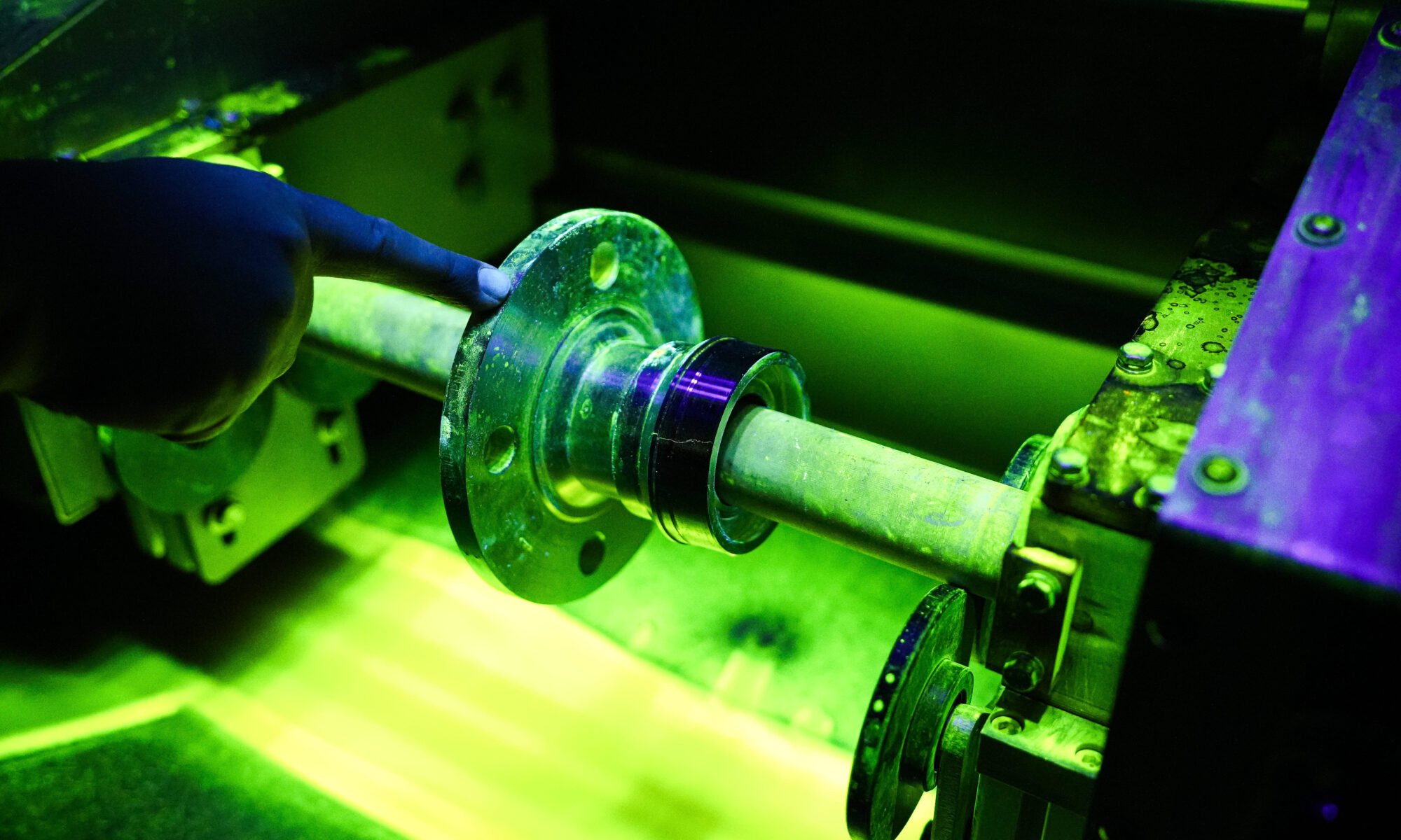 Magnetpulverprüfung